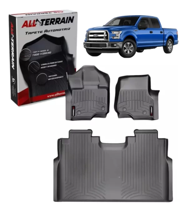 Juego De Tapetes All Terrain Para Para Ford F-150 2015 2023