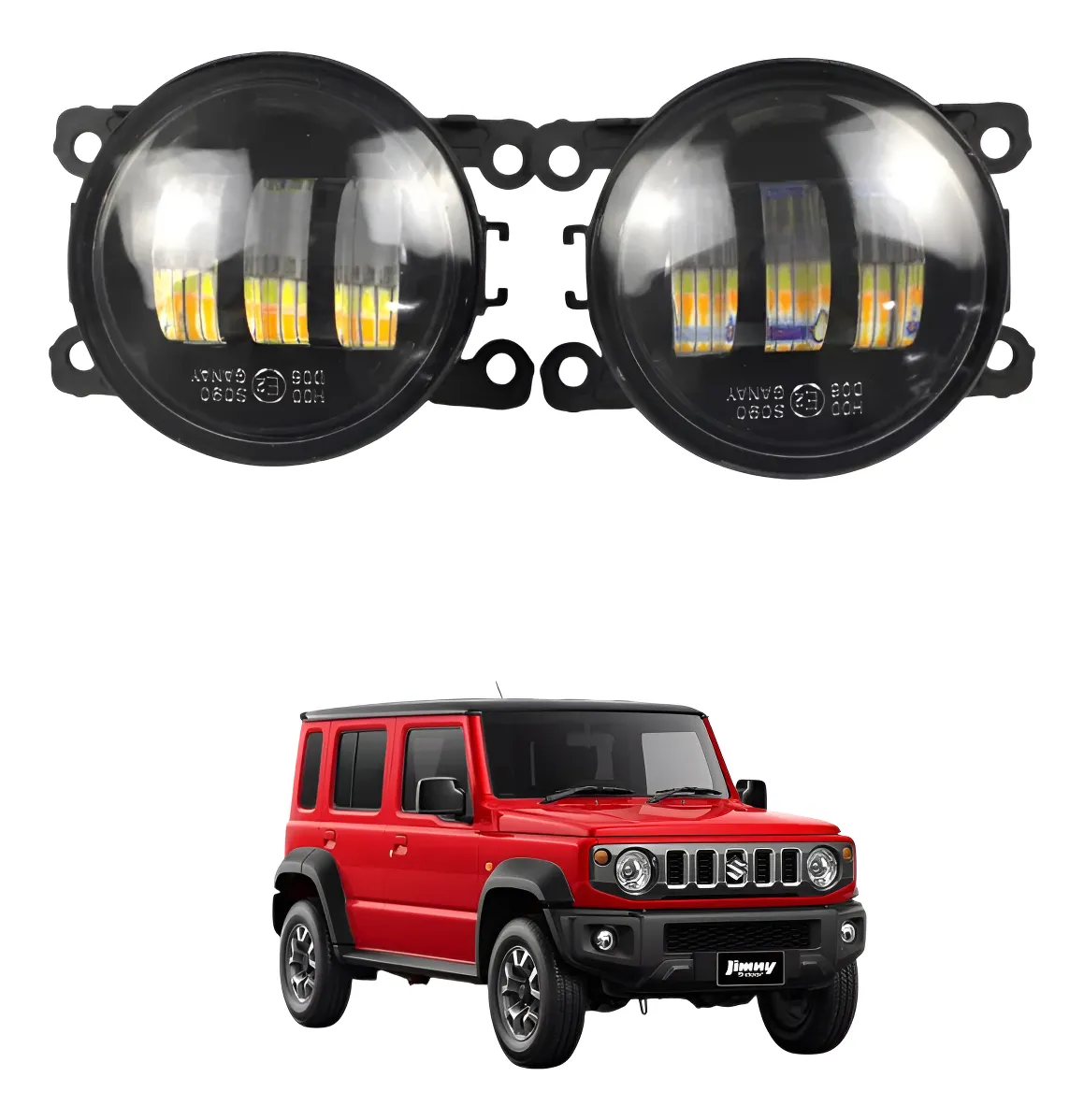 Faros De Niebla Led Suzuki Jimny 2020 A 2024 Plug And Play - Image 1