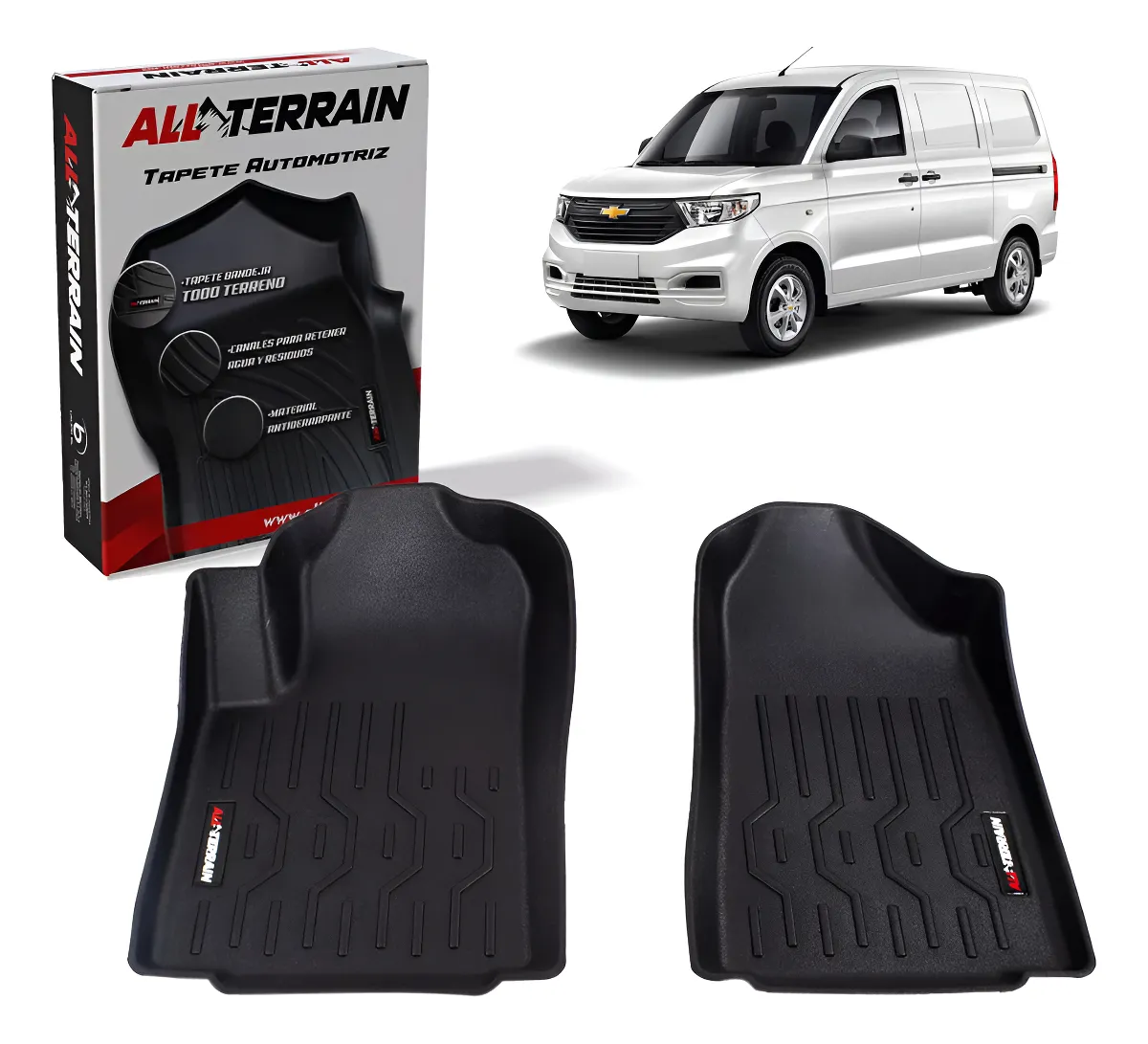 Juego D Tapetes All Terrain Para Chevrolet Tornado 2022 2025 - Image 1