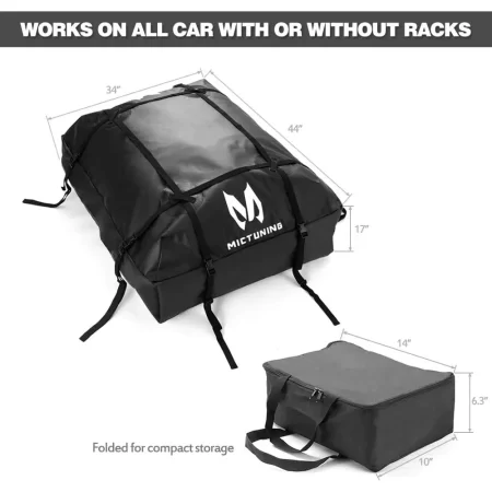 Bolsa De Porta Equipaje Impermeable Para Techo De Automóvil - Image 2