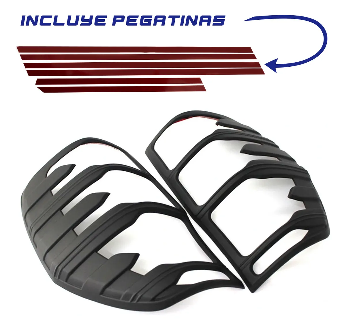 Marco De Faros Traseros Líneas Rojas Para Ranger 2013 - 2023 - Image 2