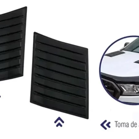 Toma Aire Moldura Cofre Deportivo Para Ford Ranger 2012-2015 - Image 2