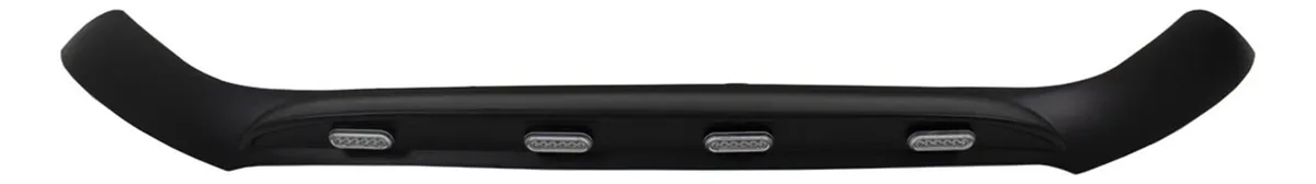 Deflector De Cofre Negr Con Led Para Ford Ranger 2016 - 2023 - Image 2