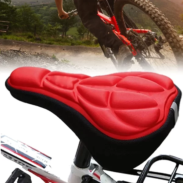 Cojín Funda Transpirable Sillín Para Bicicleta De Espuma