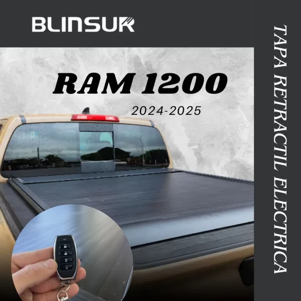 Tapa Retractil Electrica C/control Para Ram 1200 2024/2025