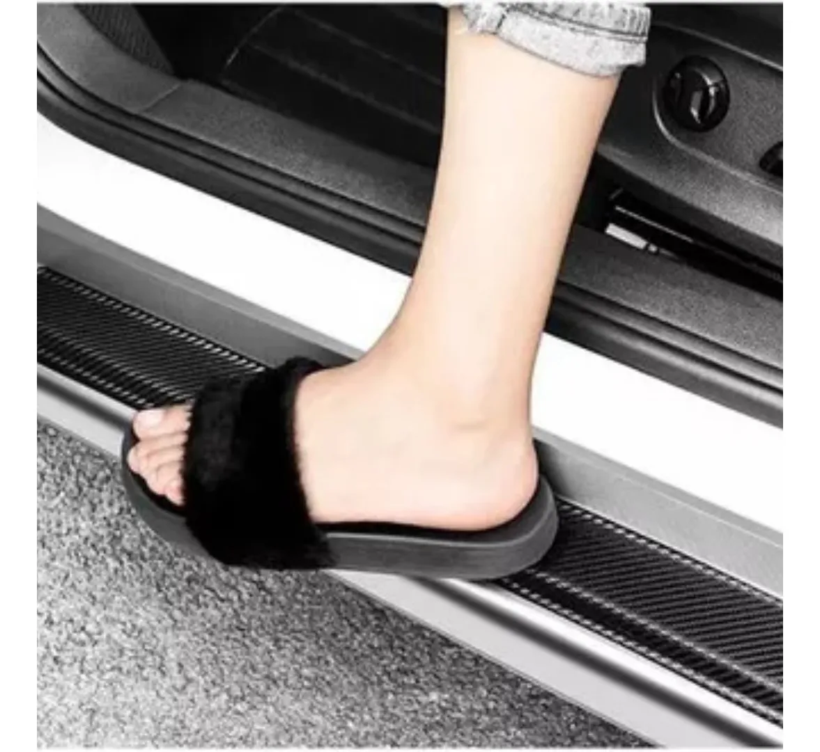 Protección Estribos Fibra De Carbono 4puertas Nissanfrontier - Image 2