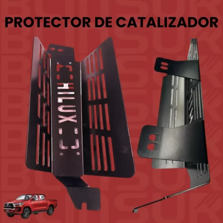 Protector Antirrobo Catalizador Toyota Hilux 2016 - 2024 Dc - Image 2