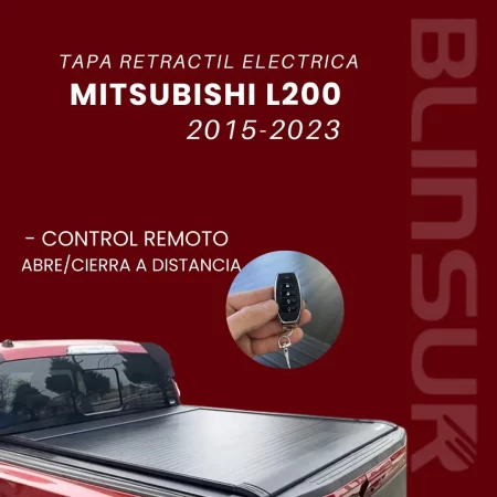 Tapa Cubre Batea Electrica Para Mitsu L200 2015-2023 Doble C - Image 2