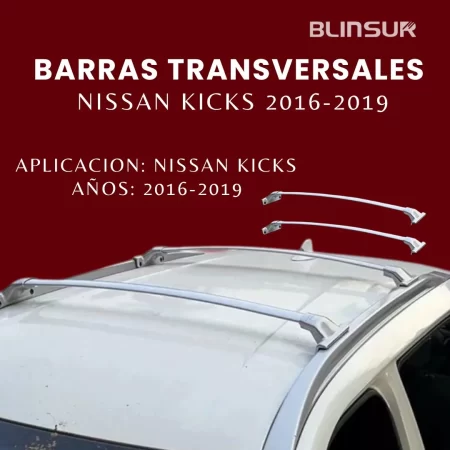 Barras Transversales Portaequipaje Nissan Kicks 2016-2019 - Image 2