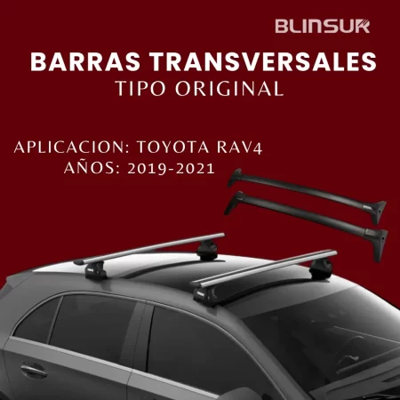 Barras Transversales Portaequipaje Toyoya Rav4 2019-2021 - Image 2
