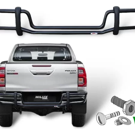 Defensa Bumper Trasero Toyota Hilux 2016 - 2022 Bronx - Image 2