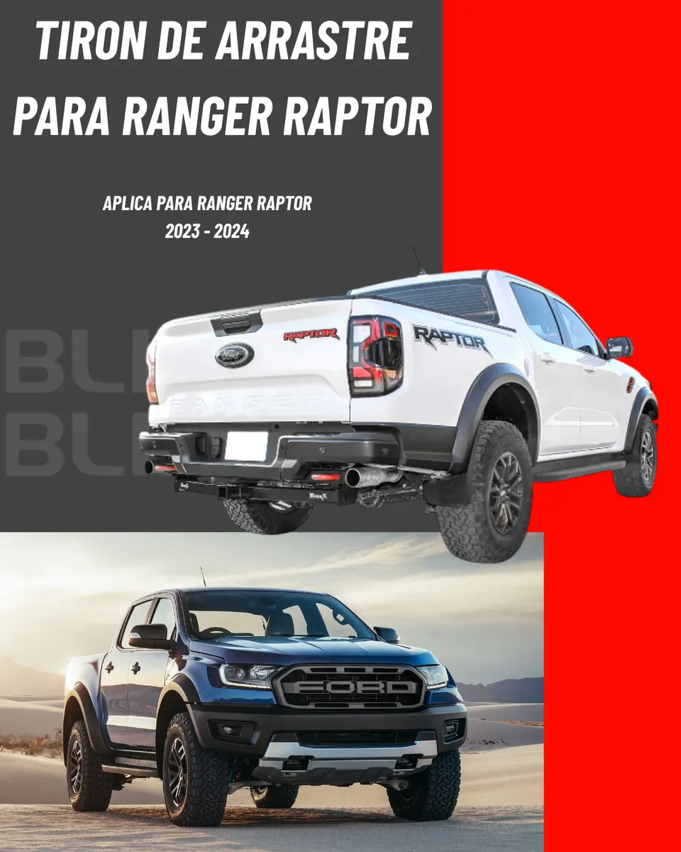 Tirón Jalón De Arrastre Ford Ranger Raptor 2023 - 2024 - Image 2
