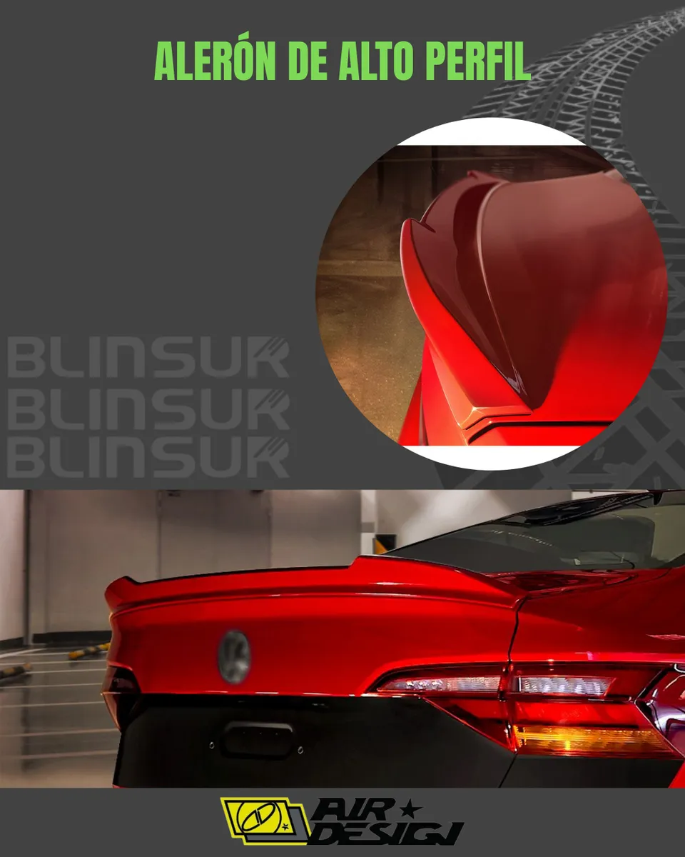 Alerón De Alto Perfil Vw Jetta 2019 - 2025 - Image 2