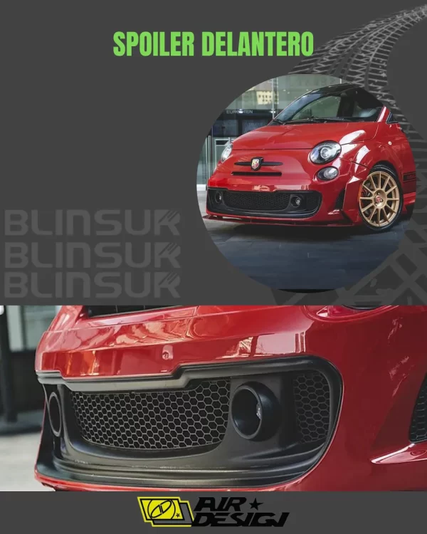 Spoiler Delantero Fiat 500 2012 - 2019