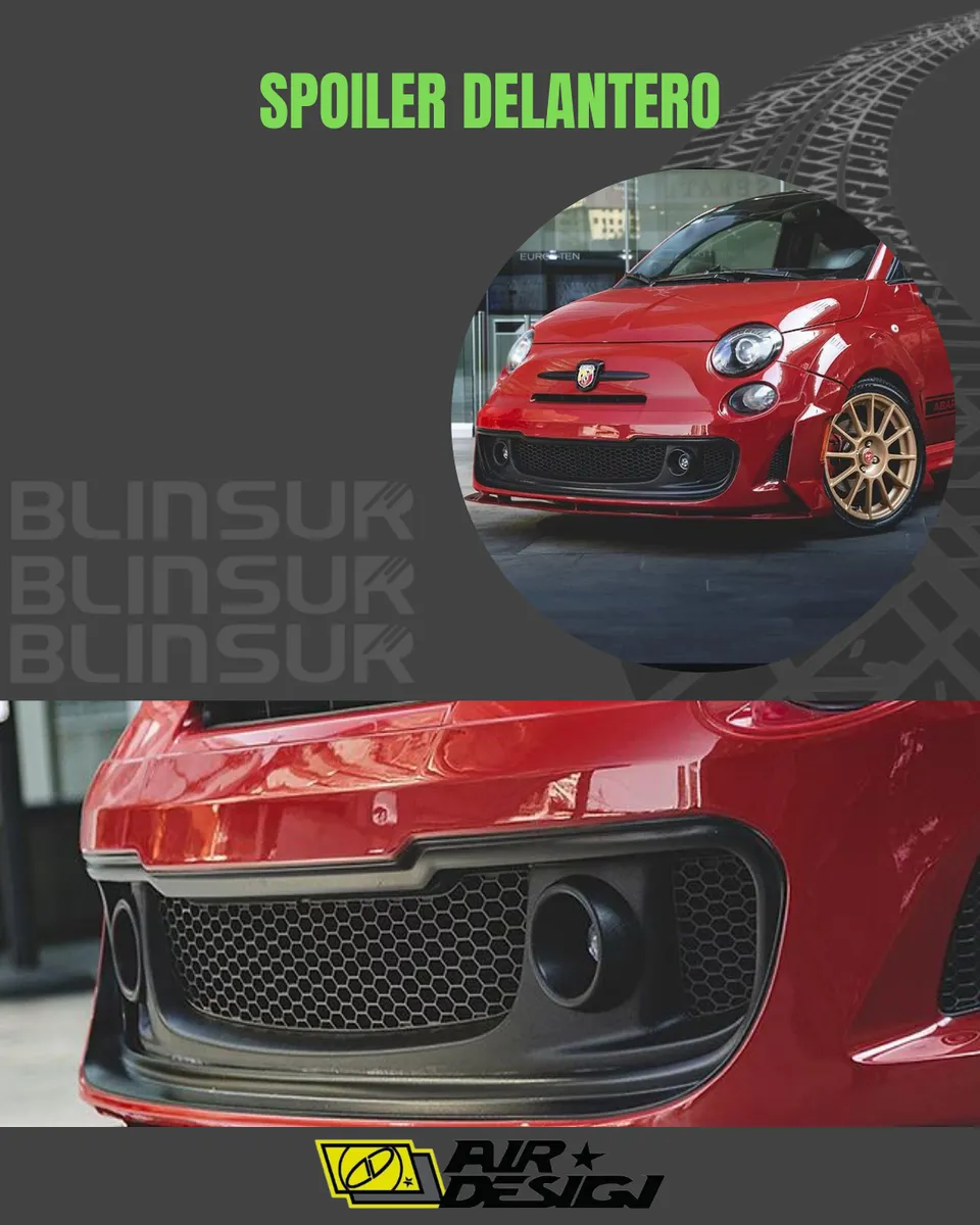 Spoiler Delantero Fiat 500 2012 - 2019 - Image 2
