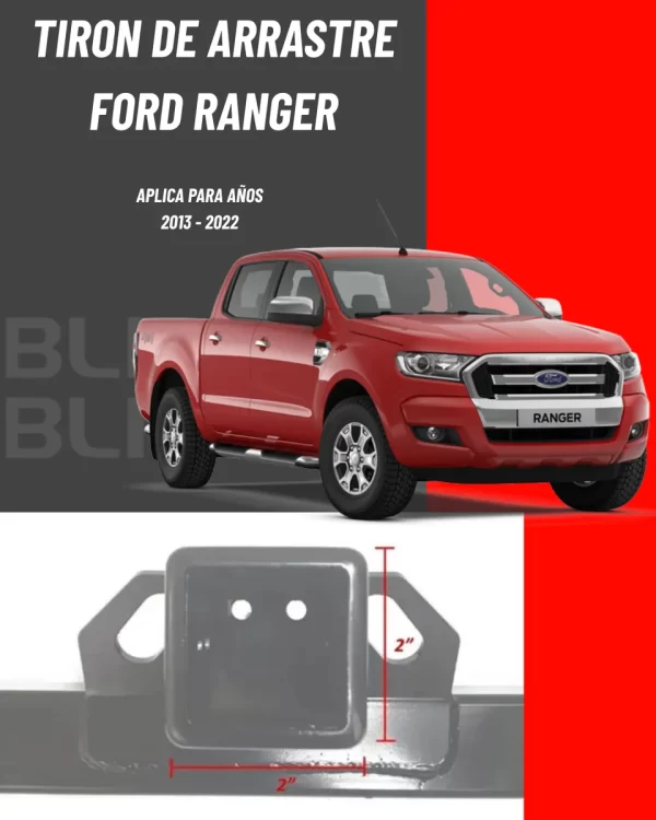 Tiron Jalon De Arrastre Ford Ranger Diesel 2013 - 2022