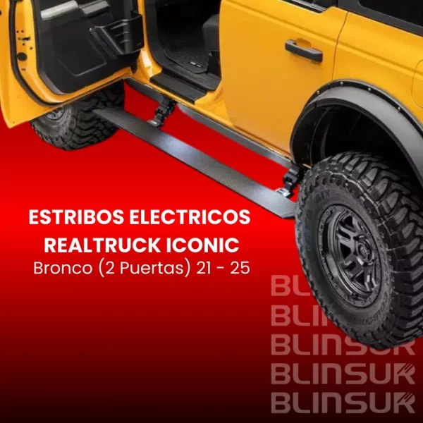 Estribos Electricos Realtruck Ionic Bronco 2 Pts 2021-2025