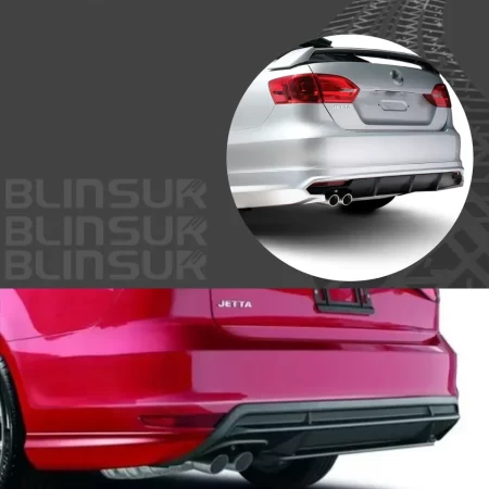 Spoiler Trasero Con Difusor Vw Jetta 2011 - 2014 - Image 2