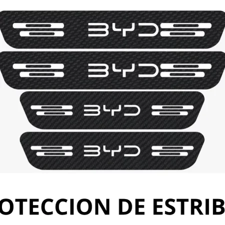 Sticker Protección De Estribos Puertas Byd Diseño 5 - Image 2