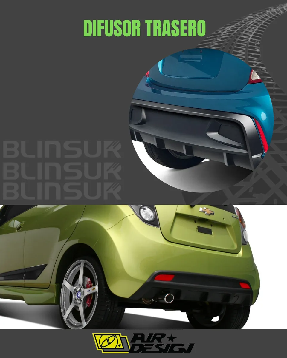 Difusor Trasero Chevrolet Spark/spark Ng 2017 - 2021 - Image 2