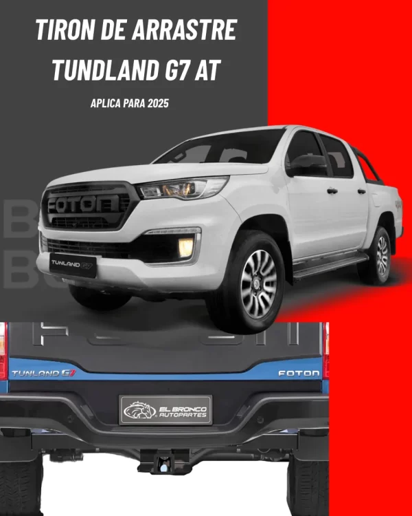 Tiron Jalon De Arrastre Para Foton Tundland G7 At 2025