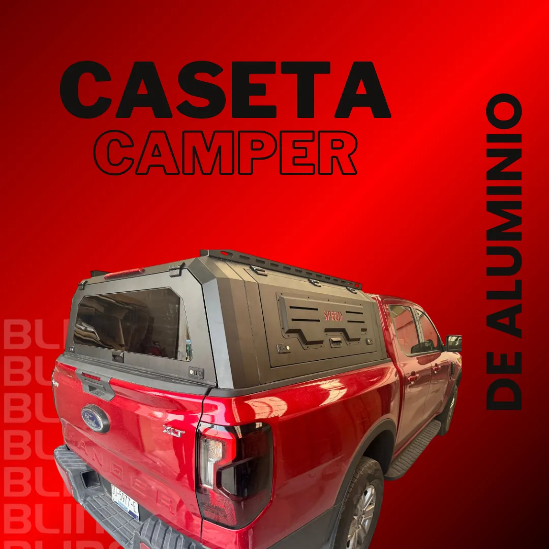 Caseta Camper De Aluminio Para Nissan Frontier 2015-2025 - Image 2