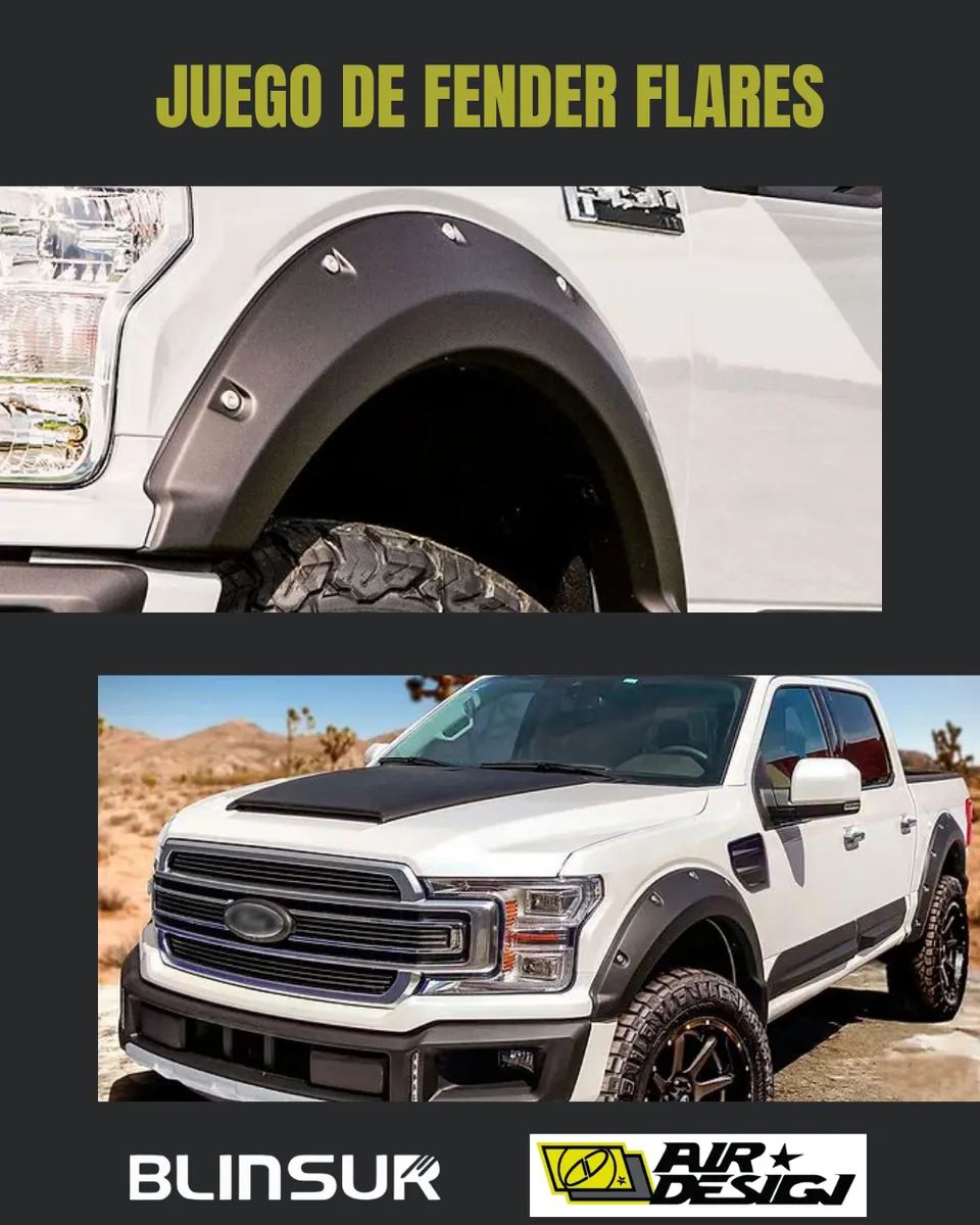 Juego De Cantoneras Ford F-150 2018-2020 - Image 2