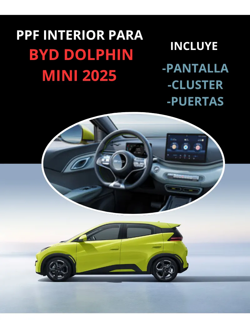 Protección Pantalla, Clúster, Puertas Byd Dolphin Mini 2025 - Image 2