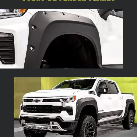 Juego De Cantoneras Caja Corta Chevrolet Silv 1500 2022-2025 - Image 2