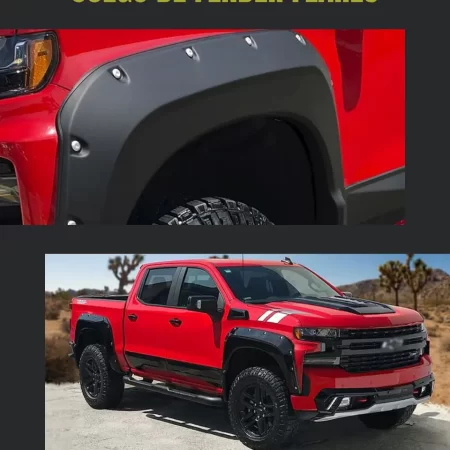 Juego De Cantoneras Caja Corta Chevrolet Silv 1500 2019-2021 - Image 2