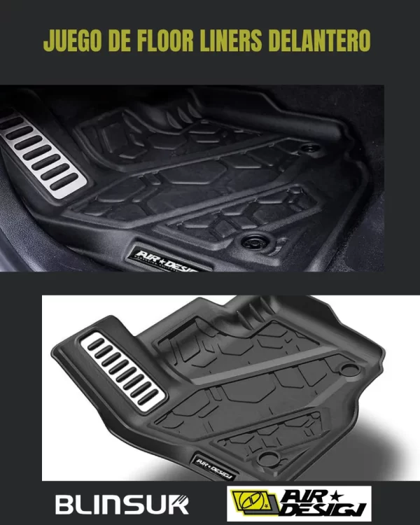 Juego De Tapetes Delanteros Ford F-250 Superduty 2017-2022