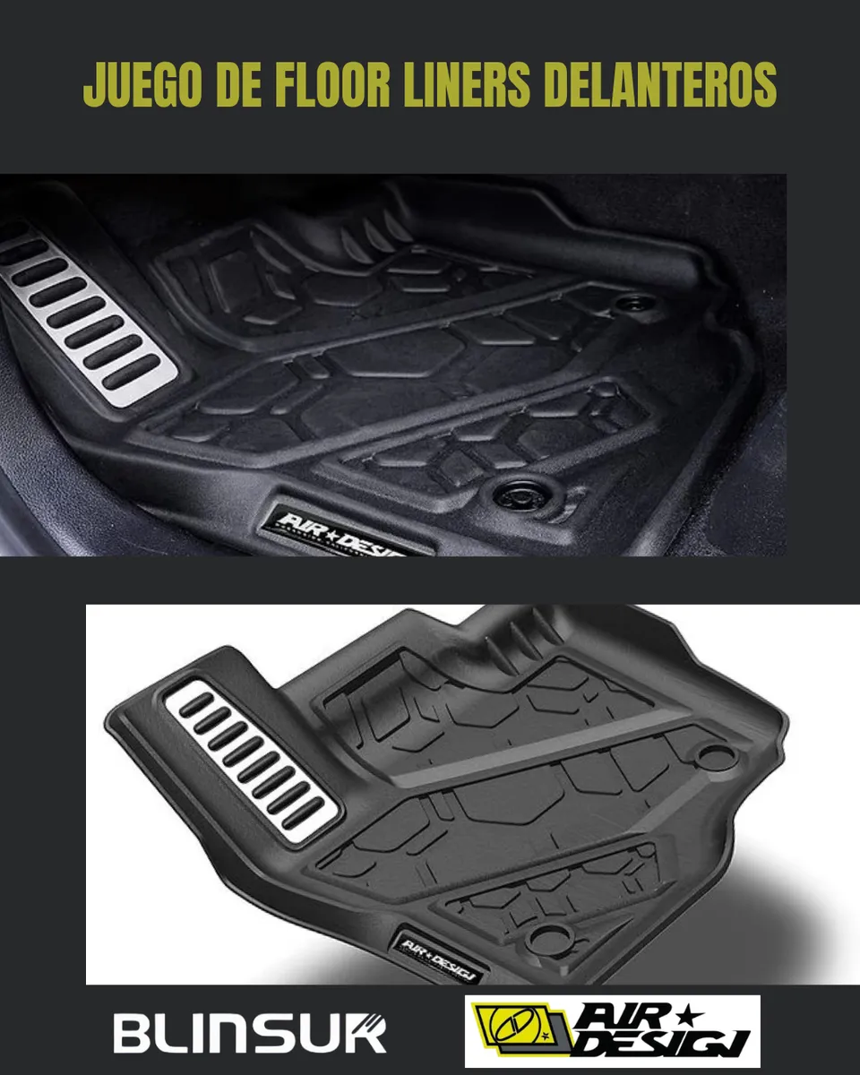 Juego De Tapetes Delanteros Ford F-150 2015-2020 - Image 2