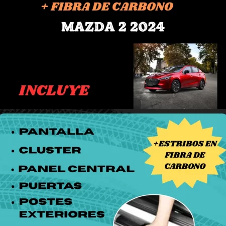 Kit Car Ppf Y Fibra De Carbono Mazda 2 2024 - Image 2