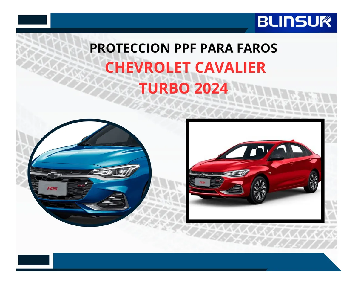 Protector Ppf Faros Para Chevrolet Cavalier Turbo 2024 - Image 2