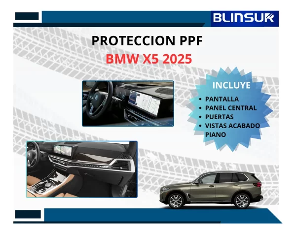 Kit Proteccion Ppf  Para Bmw X5 2025