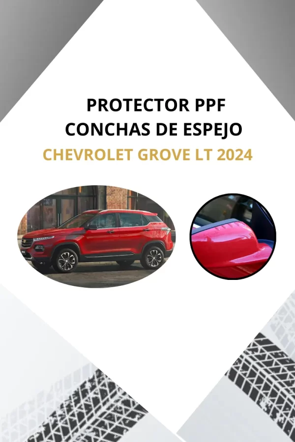 Protector Ppf Conchas De Espejo Para Chevrolet Grove Lt 2024