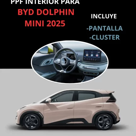 Protección Ppf Pantalla Y Clúster Para Byd Dolphin Mini 2025 - Image 2