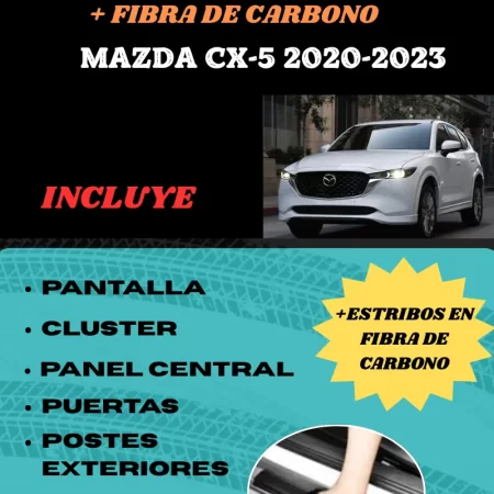 Kit Car Ppf Y Fibra De Carbono Mazda Cx-5 2020-2023 - Image 2