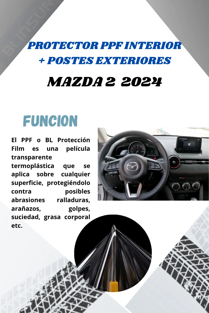 Ppf Pantalla Cluster Panel Y Postes Ext. Mazda 2 2024 - Image 2
