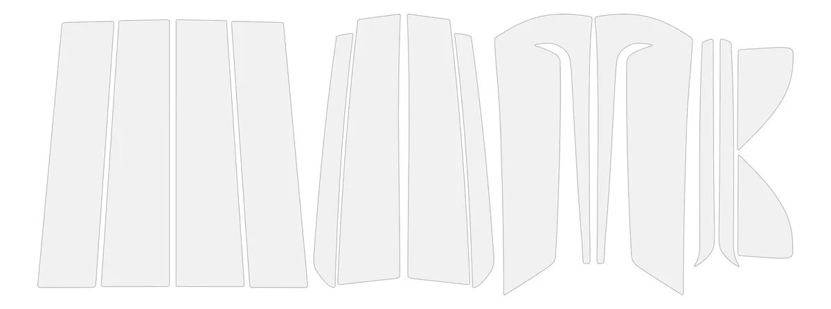 Protecciòn Ppf Postes Exteriores Yukon Denali 2023 - Image 2