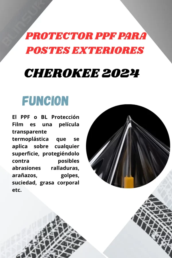 Protector Bl Postes Exteriores Para Cherokee 2024