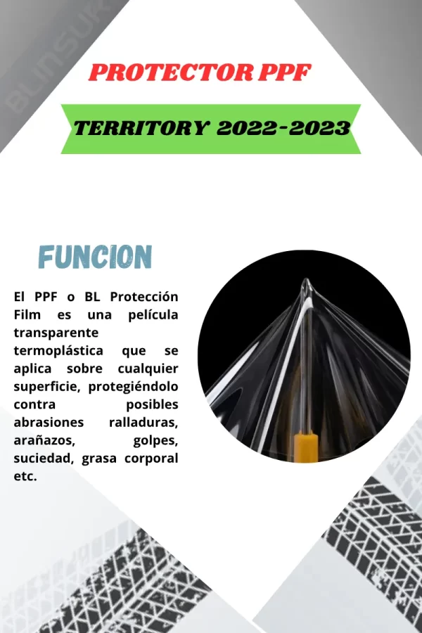 Protección Ppf Panel Central Y Clima Territory 2022-23