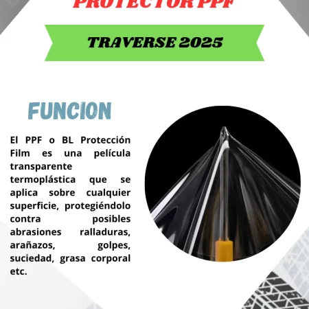 Ppf Transparente Postes Exteriores Para Traverse 2025 - Image 2