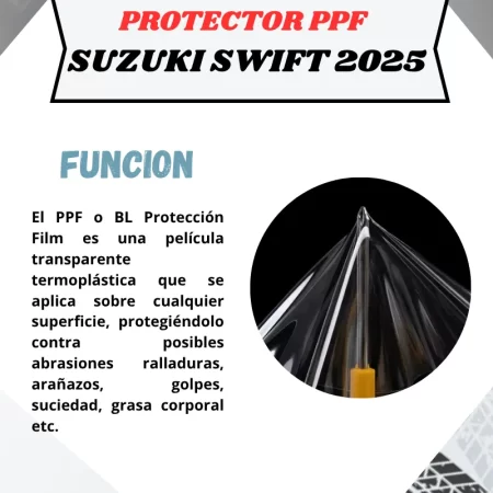Protección Bl Ppf De Pantalla Para Suzuki Swift 2025 - Image 2