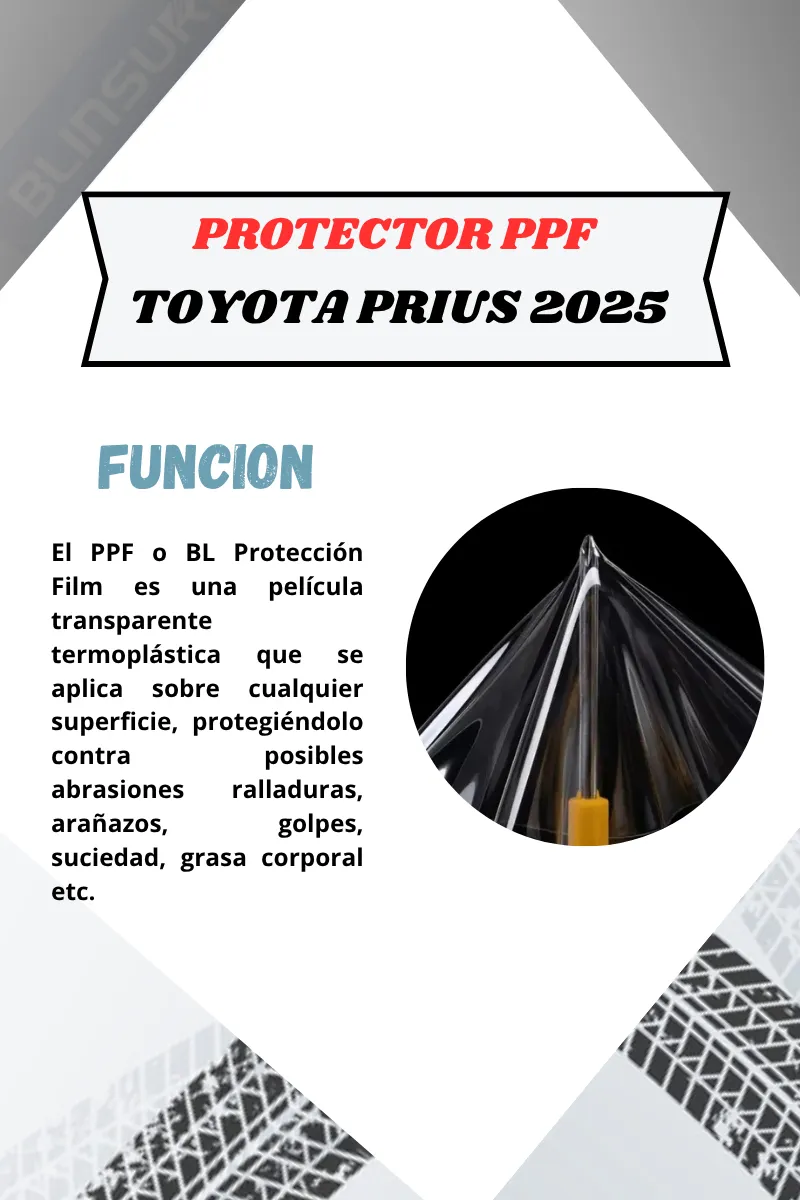 Protección Ppf Pantalla Y Clúster Toyota Prius 2025 - Image 2