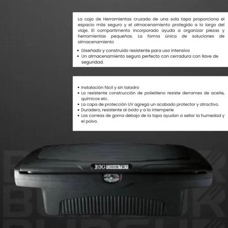 Caja De Herramientas Big Country Para Ram 700 Reg 2021-2025 - Image 2