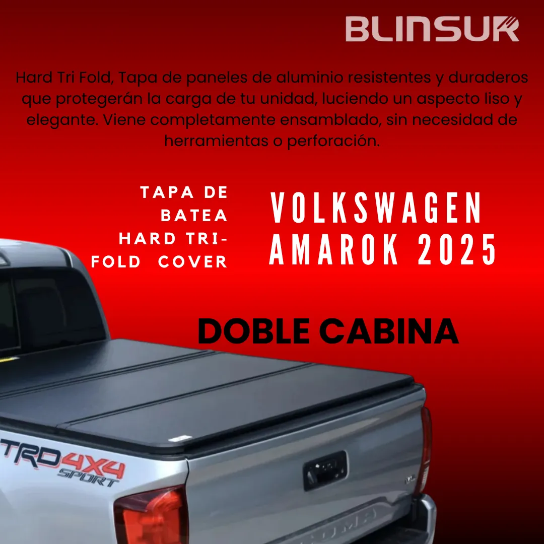 Tapa Rígida Trifold  Para Volkswagen Amarok 2025 - Image 2