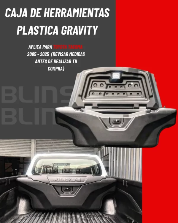 Caja De Herramientas Gravity Para Toyota Tacoma 2005 - 2025