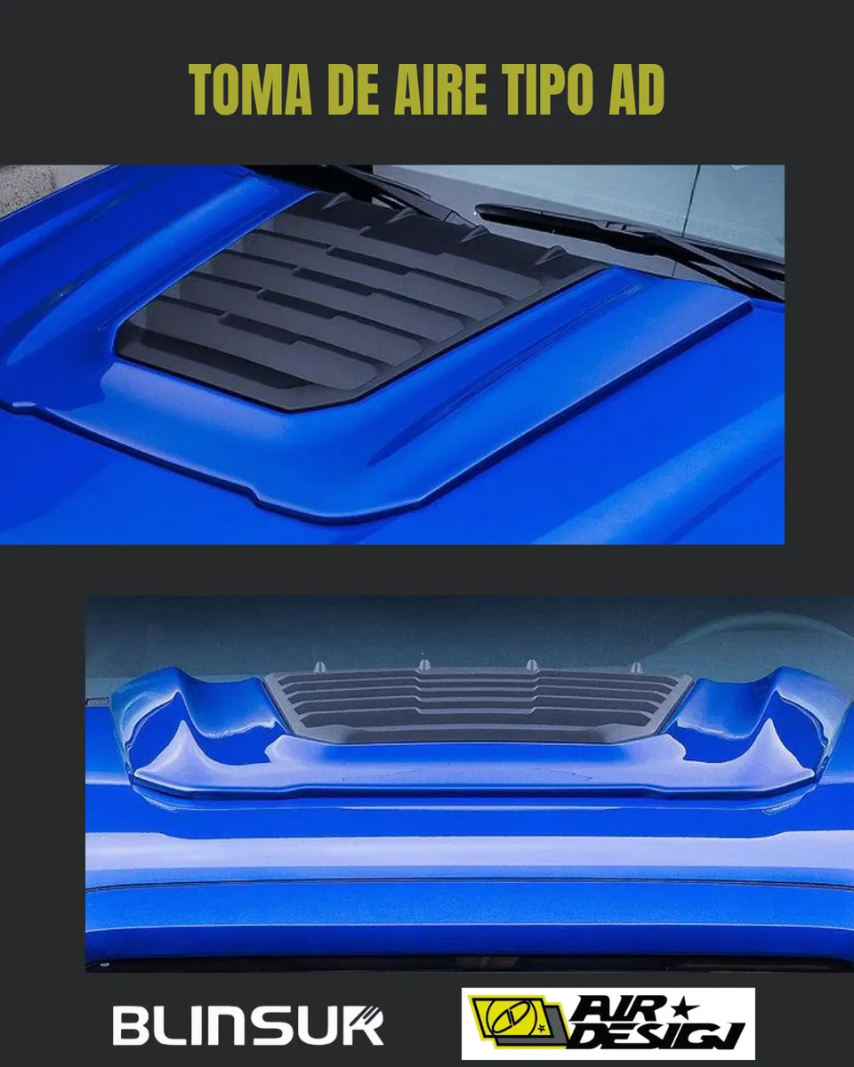 Toma De Aire Tipo Ad Para Toyota Tacoma 2016-2023 Airdesign - Image 2