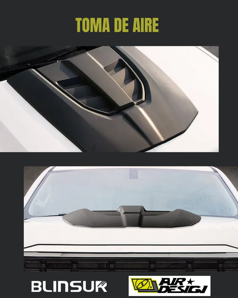 Toma De Aire Para Chev Silverado 1500 2016 - 2018 Airdesign - Image 2